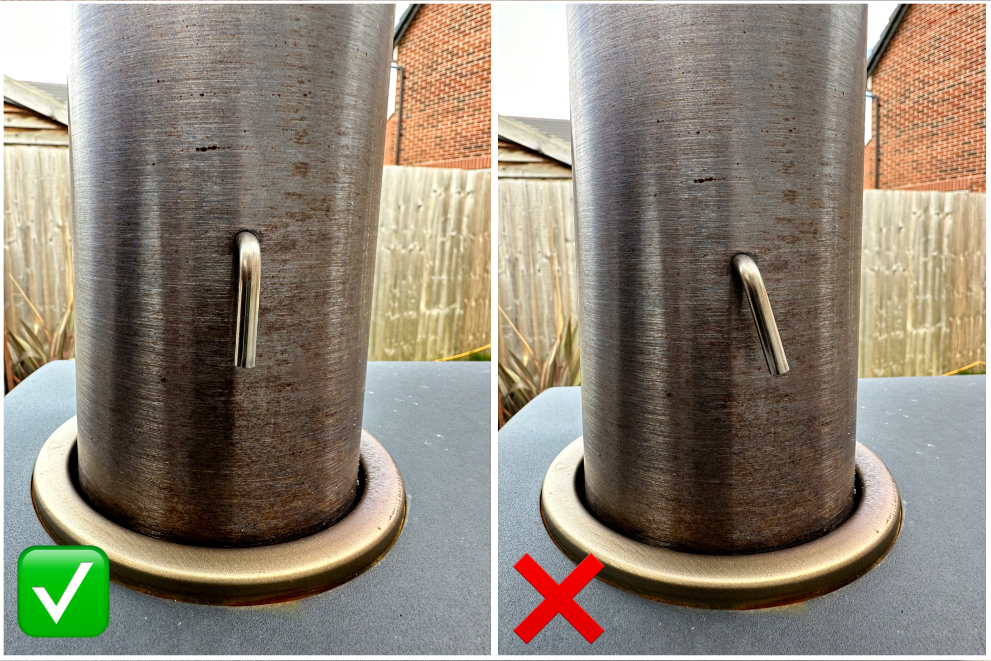 Ooni Karu 16 natural gas burner connector does not fit existing